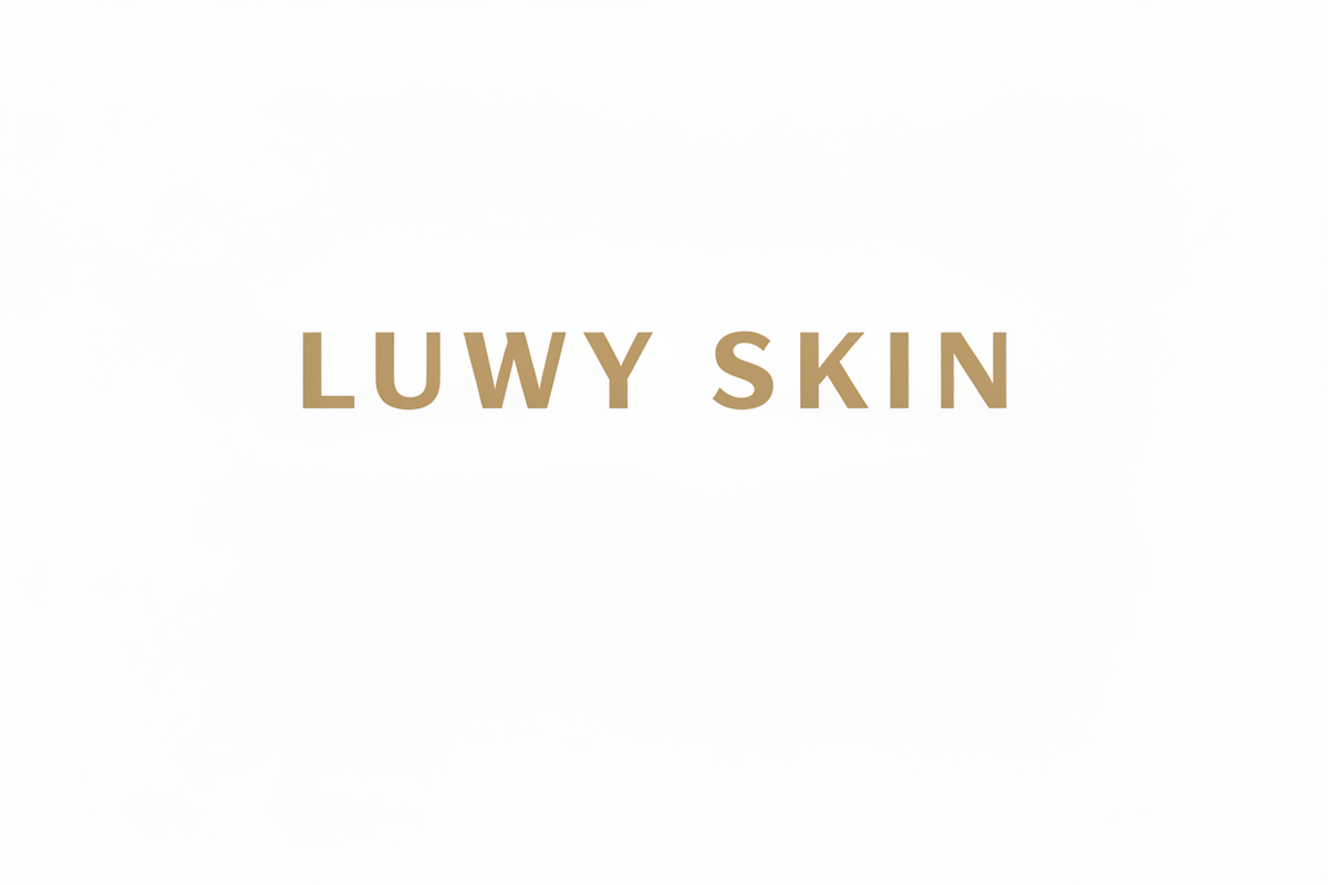LUWY SKIN tekst logo